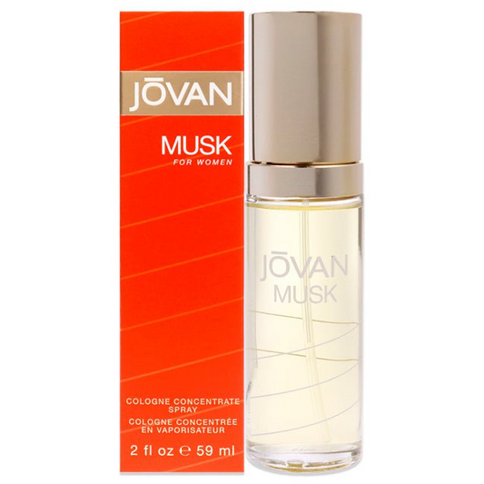 Jovan Musk Cologne Concentrate Spray 2.0 Oz (60 Ml) For Women