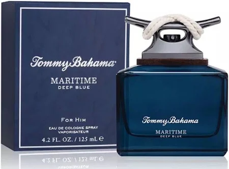 Maritime Deep Blue Cologne Spray 2.5 Oz (75 Ml) For Men - Perfume and Aroma